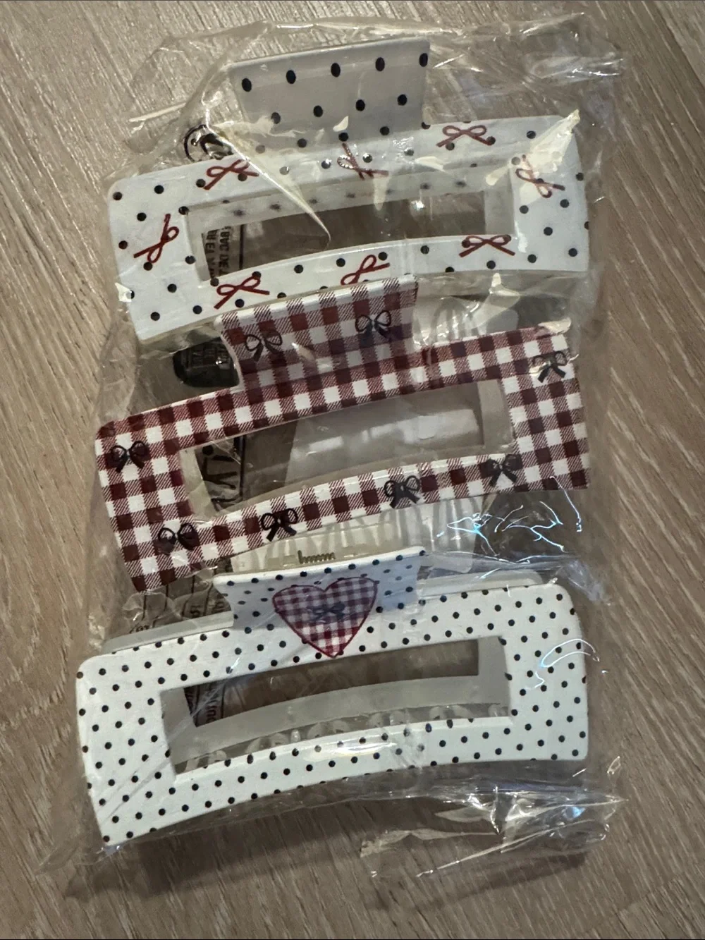 Flirty & Feminine Hair Claw Clip Set NEW🏷️